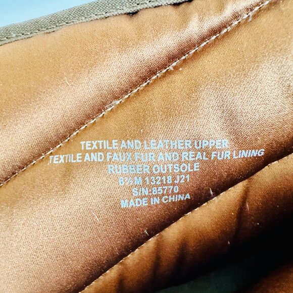 NEW TORY BURCH T SIGNATURE QUILTED CANVAS AND LEATHER SLEEPING BAG BOOTS - Picture 10 of 10